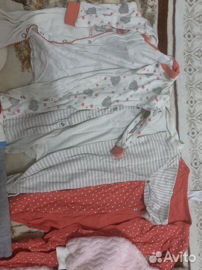 Вещи пакетом на девочку от 0 до 1 года