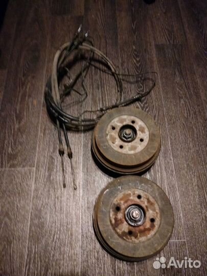 Задние барабаны Лада Веста в сборе