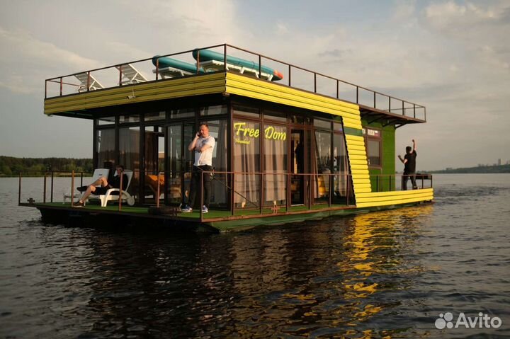 FreeDom /Аренда хаусбота/катера/дом на воде