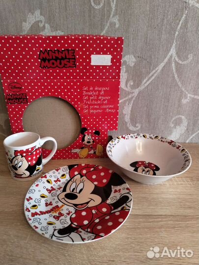 Набор детской посуды Disney Mini Mouse