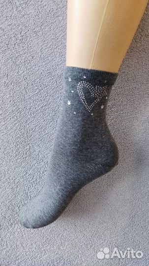 Носки со стразами
