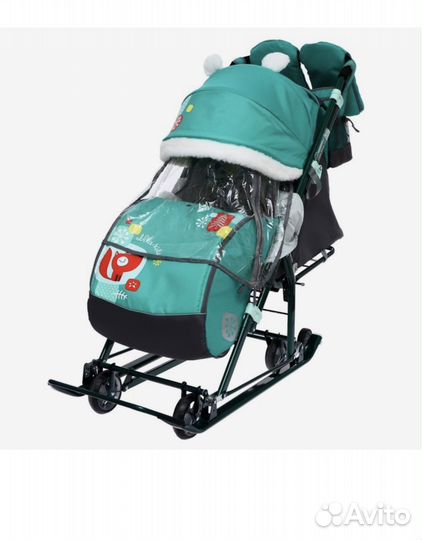 Санки коляска ника