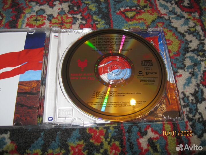 Сd- диск robert plant 1983 г