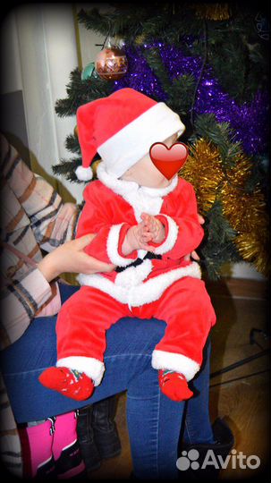 Новогодний костюм санты