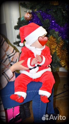 Новогодний костюм санты