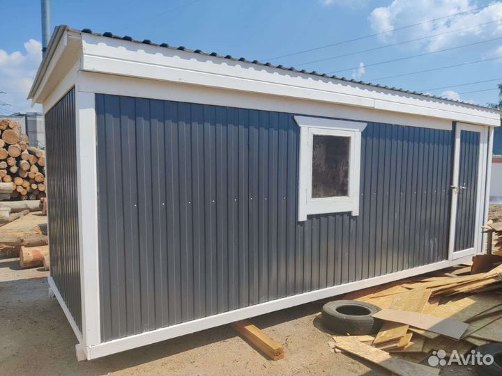 Бытовка вагончик 6м