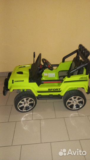 Детская электрическая машинка внедорожник