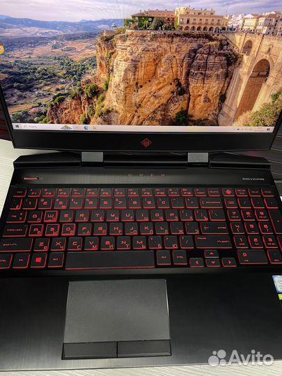 Hp Omen 15 Full HD/i7-8750H/16GB/500GB /1050TI