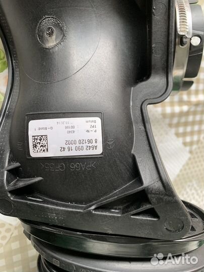 Росходомер дмрв на mercedes 3.0 diesel