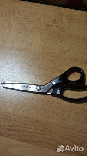 Ножницы портновские аврора Aurora. Зигзаг.Волна
