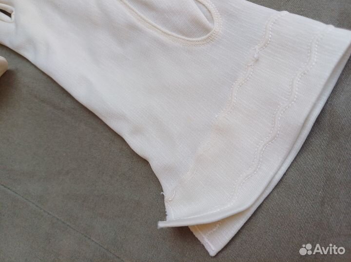 Перчатки капроновые 7 7,5 М СССР винтаж