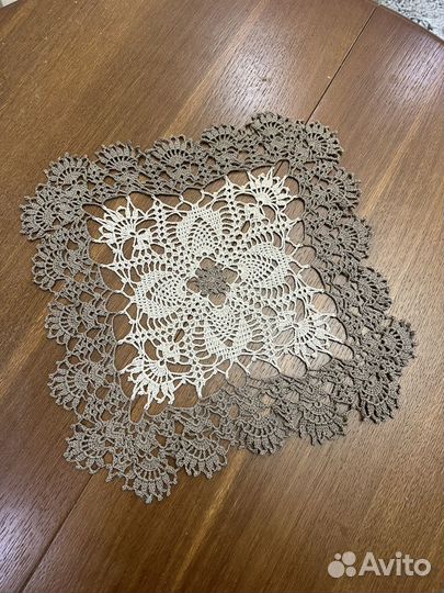 Салфетки вязаные крючком