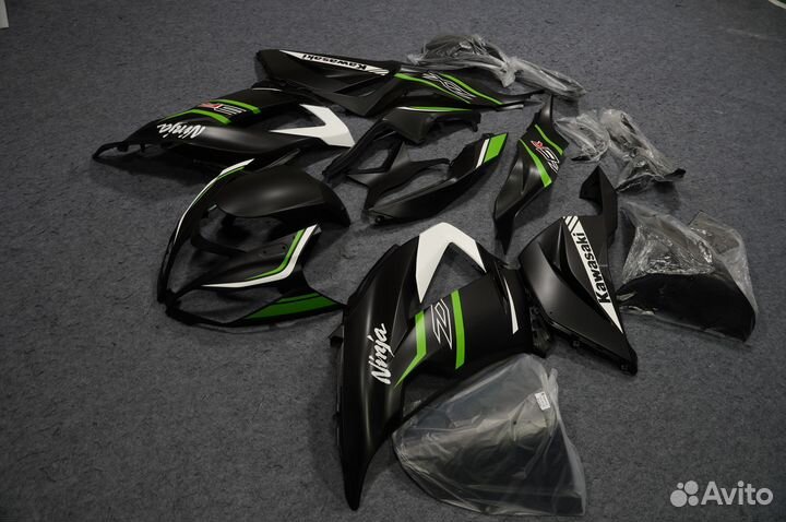 Комплект пластика на Kawasaki ZX-6R 2013-2018