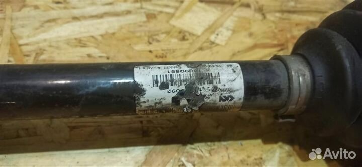 Привод правый Opel Insignia