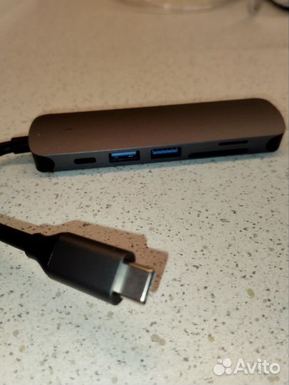 Переходник для MacBook 4, 5 и 6 USB hub новые