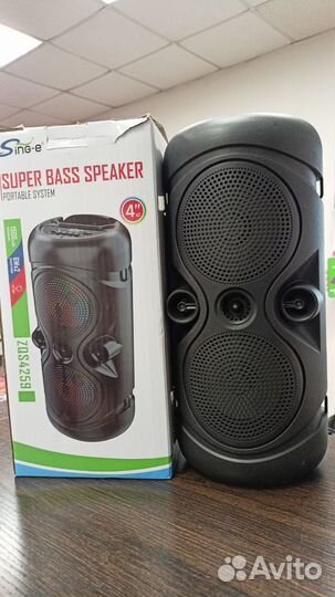 Колонка supler bass speaker ZQS4259