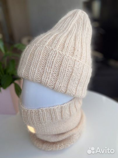 Шапка из пуха норки