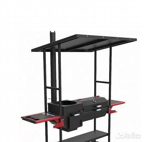 Мангал печь гриль коптильня