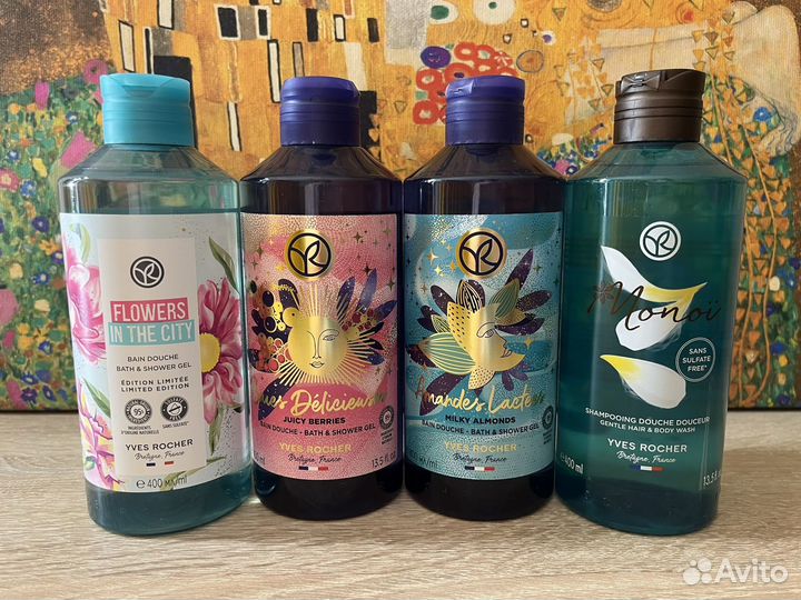 Гели для душа и жидкое мыло Ив роше