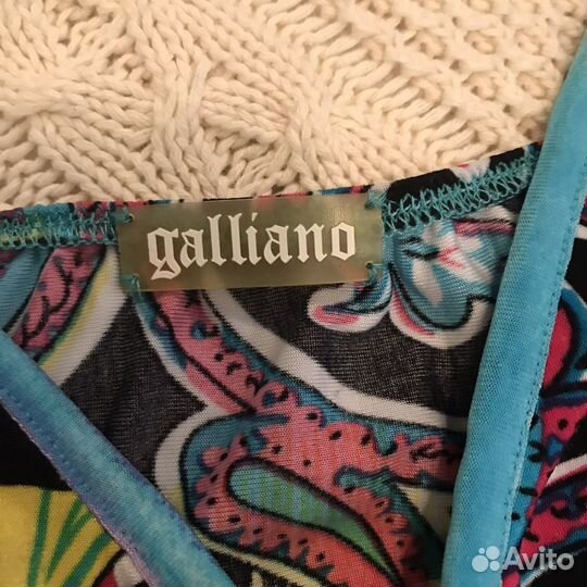 Galliano платье