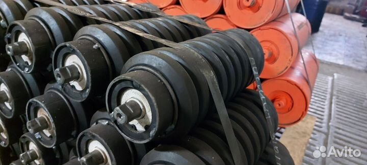 Амортизирующие конвейерные ролики в ассортименте