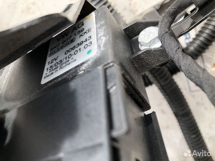 Блок системы подавления вибраций vw golf 6 gti