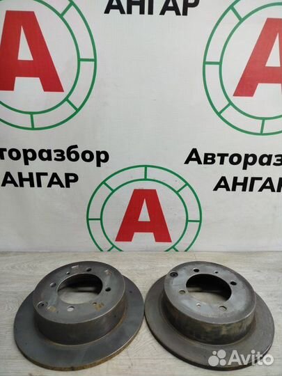 Диск тормозной задний Mitsubishi Lancer 9 CS5W