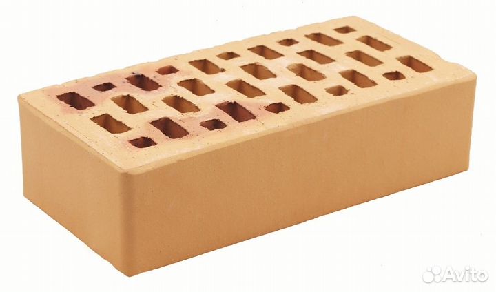 Лицевой кирпич солома