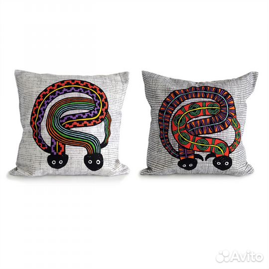 Чехол на диванную подушку дизайнерский