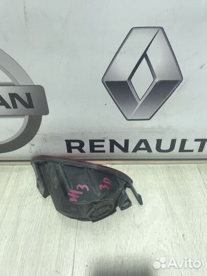 Катафот Отражатель заднего бампера Renault megane