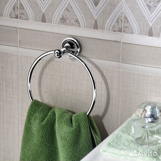 Полотенцедержатель astor кольцо, хром, Sapho