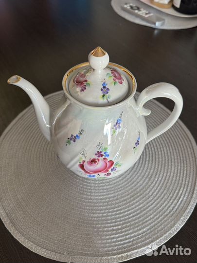 Чайник заварочный СССР сысертский фарфор