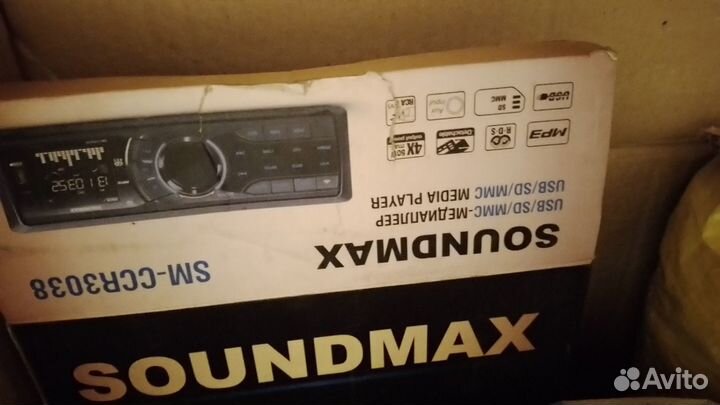 Автомагнитола Soundmax SM-CCR3038