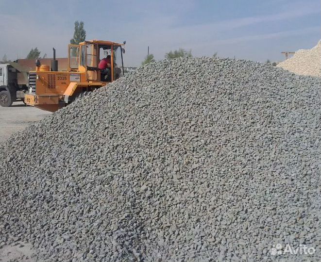 Щебень гранитный