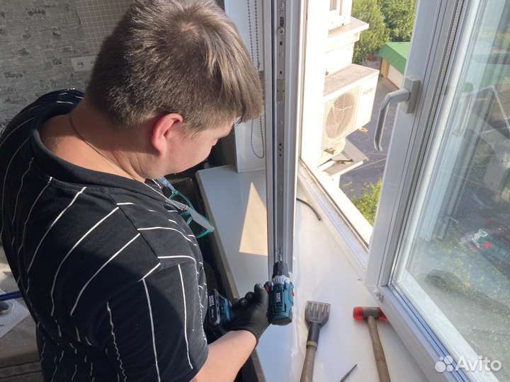 Ремонт окон. Откосы. Подоконники