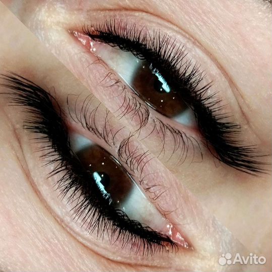 Наращивание и ламинирование ресниц