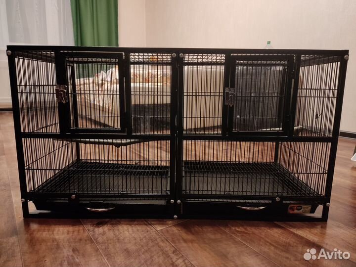 Клетка с перегородкой Triol