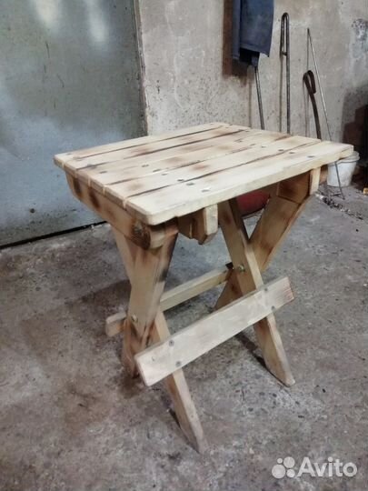 Стул раскладной деревянный