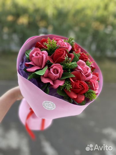 Букеты из Мыльных роз, 1 сесентября