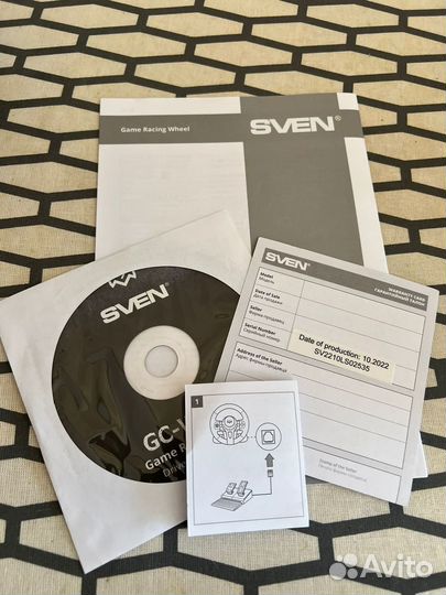 Руль для ps3/ps4, xbox, pc Sven GC-W800