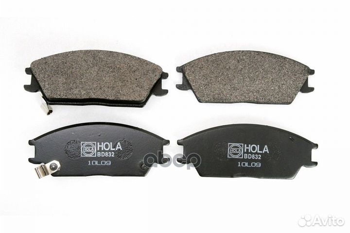 Колодки тормозные hyundai accent -00 перед. BD832