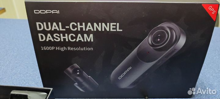 Видеорегистратор ddpai Dash Cam 1600P N3 Pro GPS +