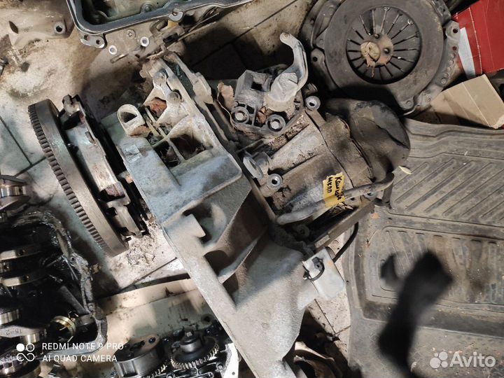 МКПП Nissan Qashqai J10 корпус сломанный 1,6