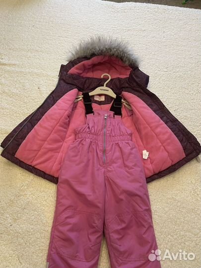 Полукомбинезон зимний для девочки 104