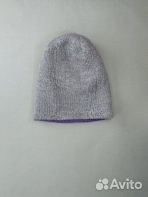 Шапка-бини двухсторонняя