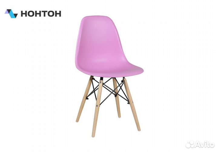 Стул обеденный Eames DSW розовый