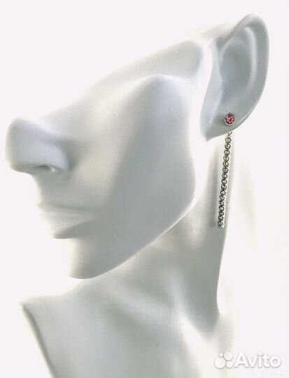 Серьги Трансформеры Swarovski Оригинал Подвеска