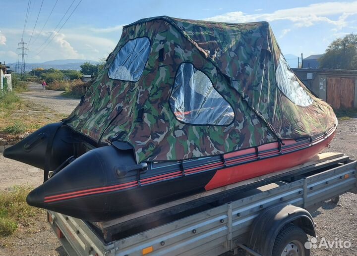 Лодка Gladiator E380 и мотор Sea-Pro OTH 9.9