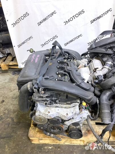 Двигатель EP6 EP6DT 5F04 Turbo Peugeot 3008