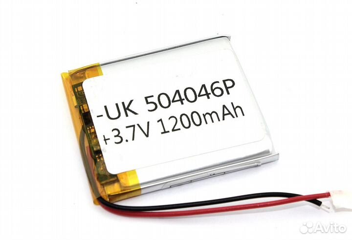 Li-Pol (батарея) 5*40*46мм 2pin 3.7V/1200mAh